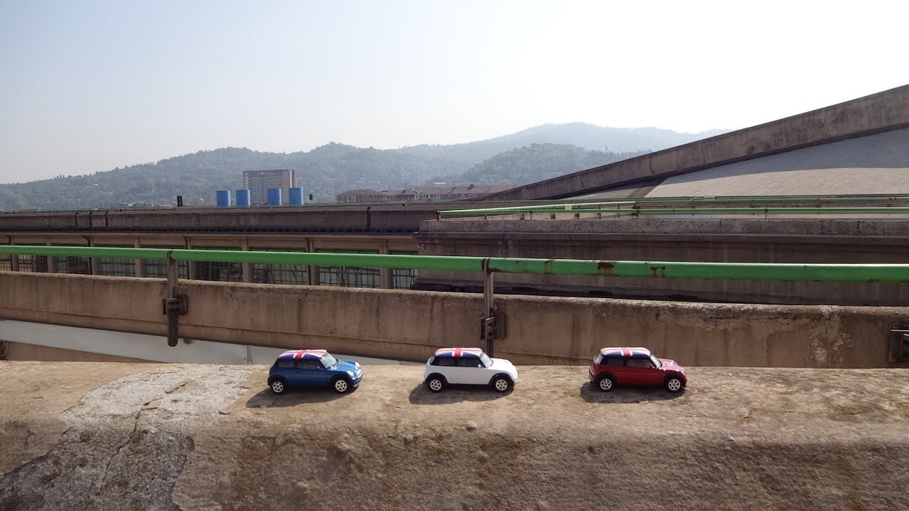 The FIAT Lingotto factory & roof track, Turin (as featured in 'The Italian Job')