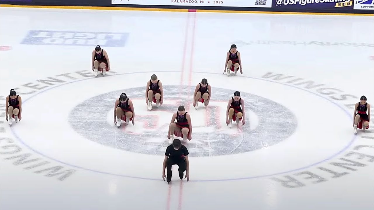Hockettes | Pre-Juvenile Free Skate | 2025 Midwest SyS Sectional Championships