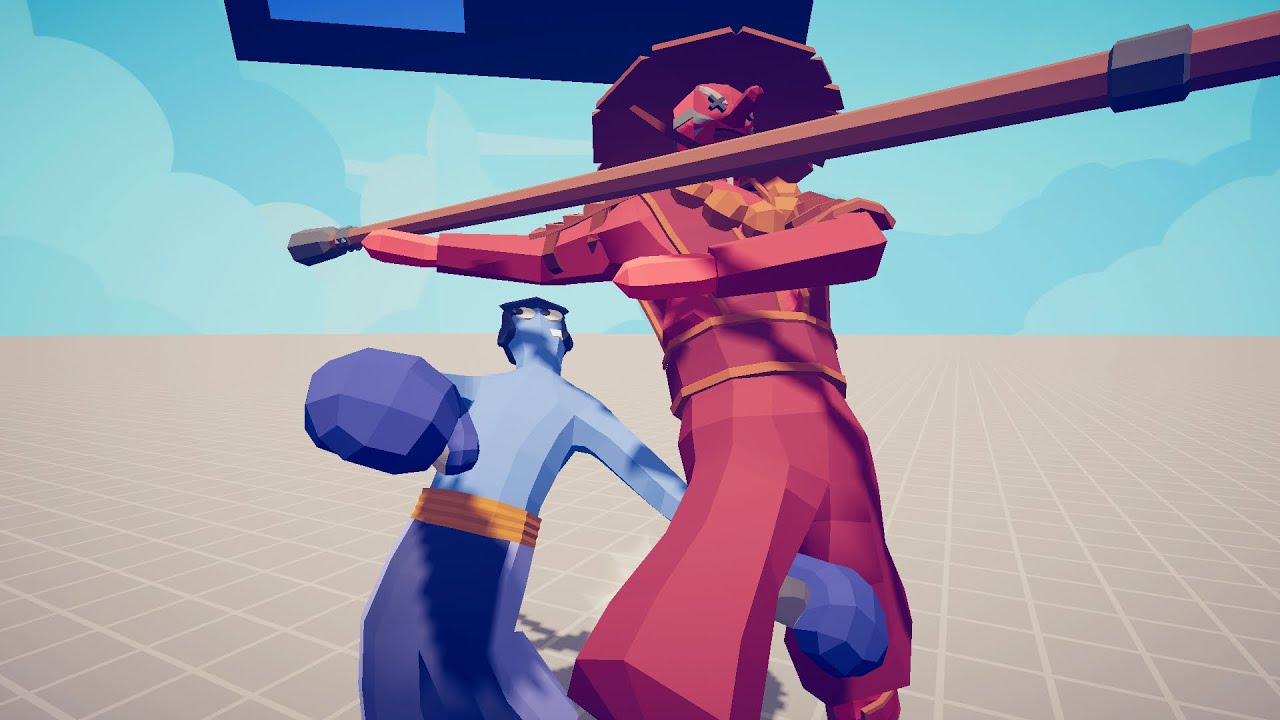 TABS | Monk Vs Boxer!! | Stick V Gloves!!! |