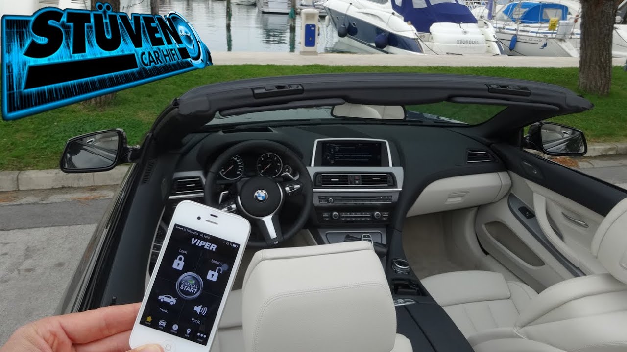 BMW 6er f12 Cabrio Test Alarmanlage Ampire Radar Sensor Stüven Car Hifi Hamburg