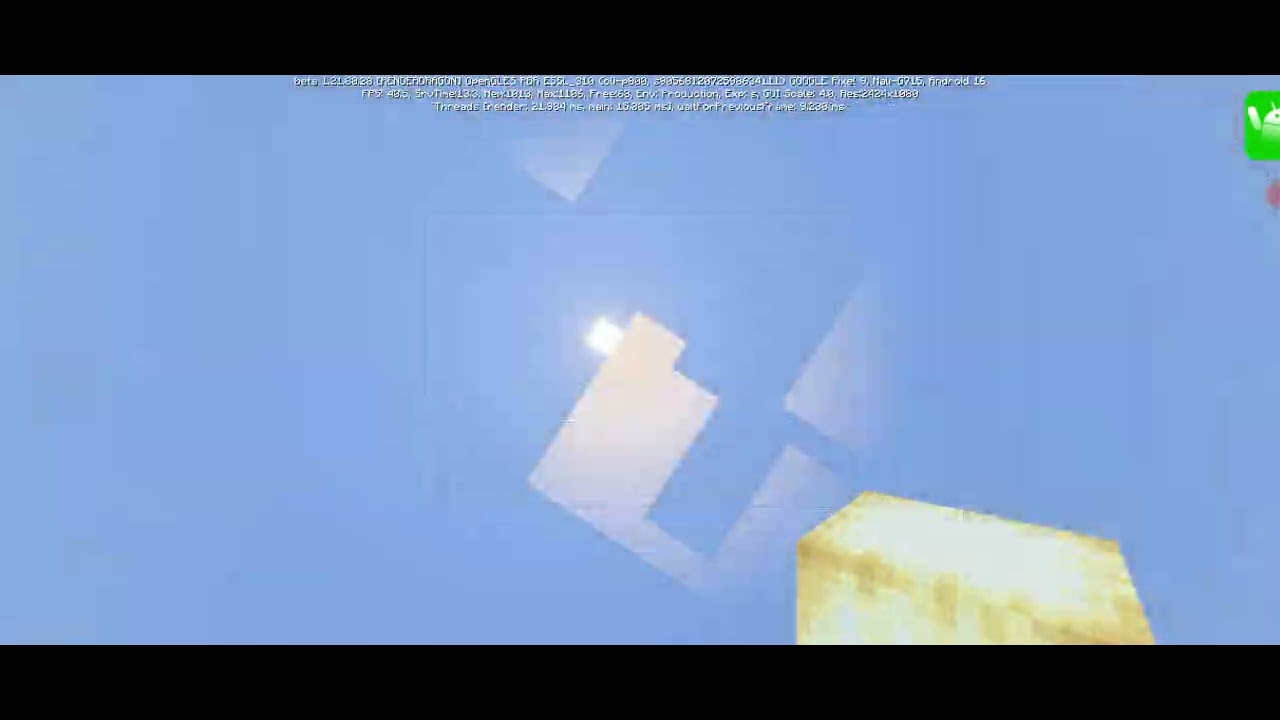 Minecraft on Google pixel 9 from Lowest Graphics to Max Graphics ( Vibrant Visuals )