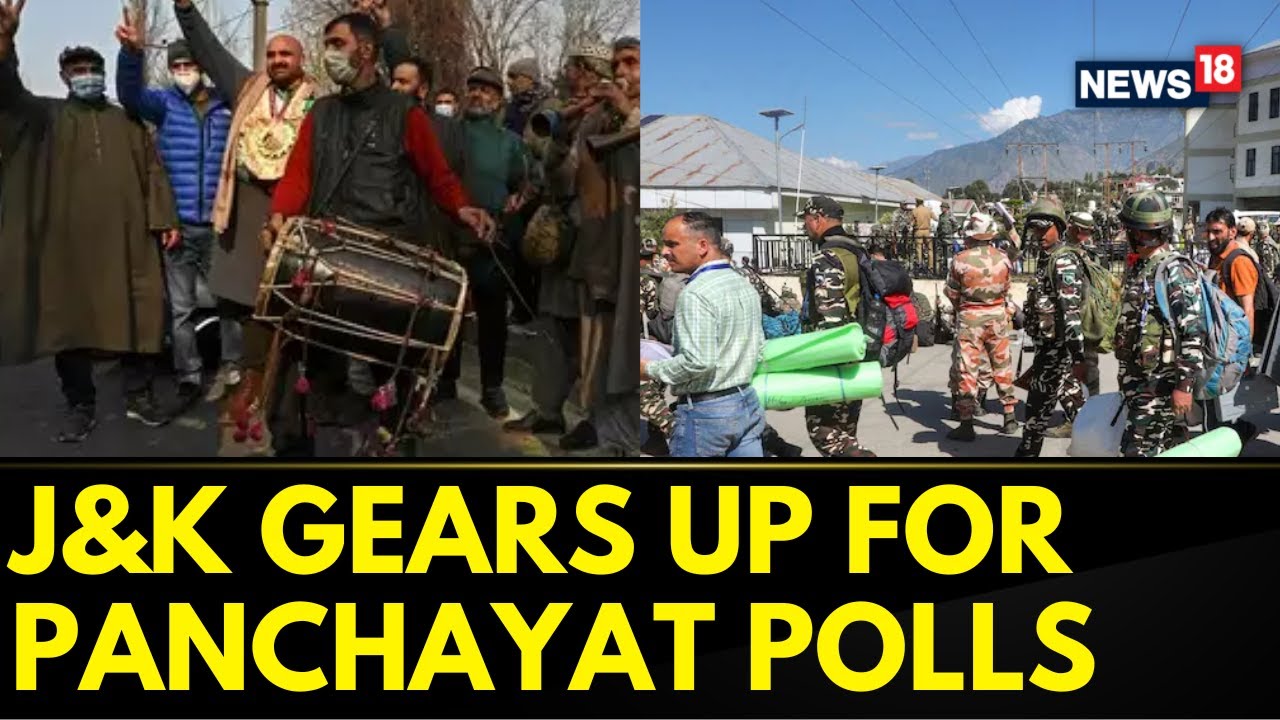 Jammu And Kashmir Gears Up For Panchayat Polls | Jammu Kashmir Panchayat Elections | News18