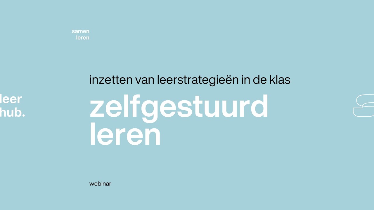 Leerstrategieën in de klas