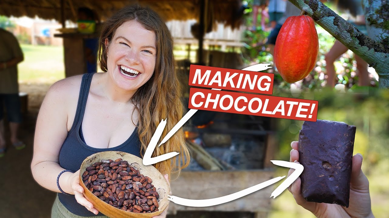 We Made Chocolate in the Rainforests of Costa Rica!