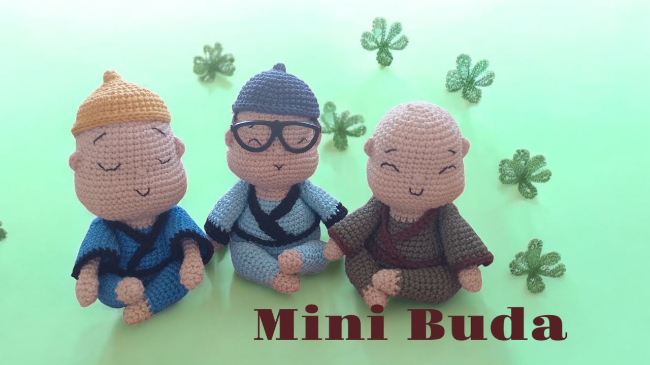 Buda Amigurumi #budaemcroche #minibuda