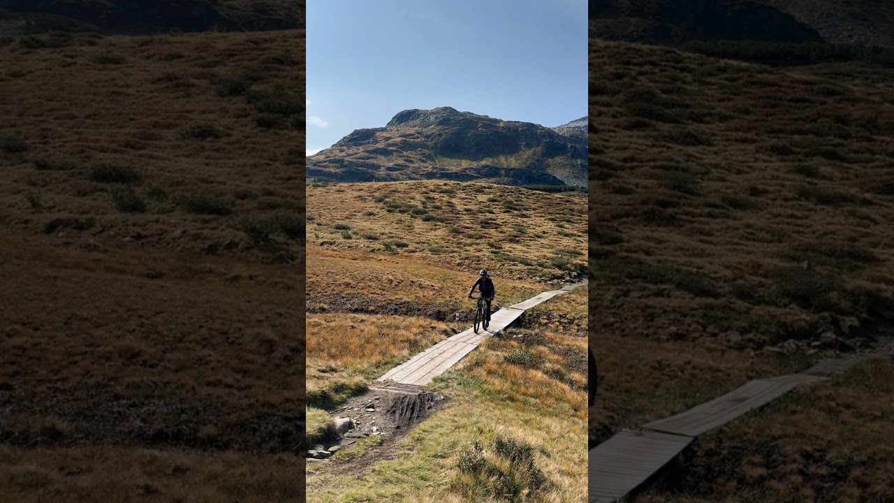 Lonely trails and misty views&mdash;this is the good life! 🚵