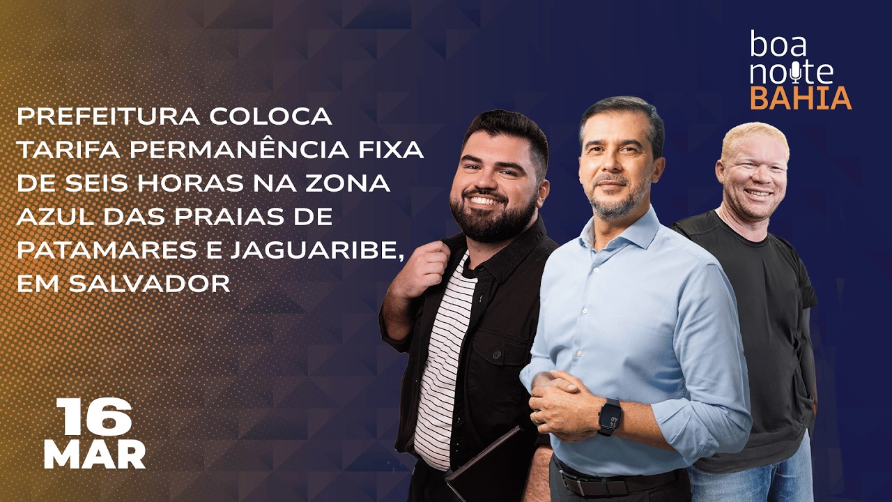 Prrefeitura coloca tarifa fixa de 6 horas na Zona Azul de praias em Salvador - 14/03/26
