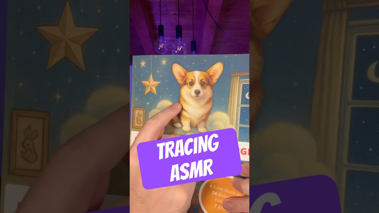 TRACING ASMR su Le Fiabe di Ralph il Corgi! 🐾 (Link aff. nei commenti!)