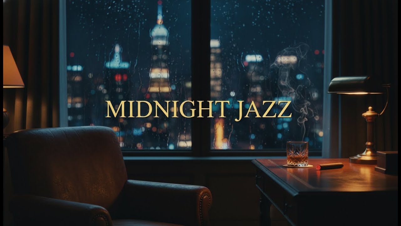 1940s Classic Jazz 🎻 Elegant City Night Ambience: Old Money Aesthetic for Focus, Sleep & Study