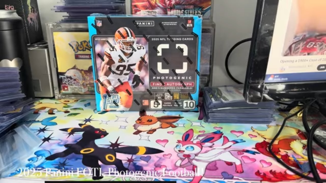 The First & Last Ever 2025 Panini FOTL Panini Photogenic Football! Hot Boxes for $330!