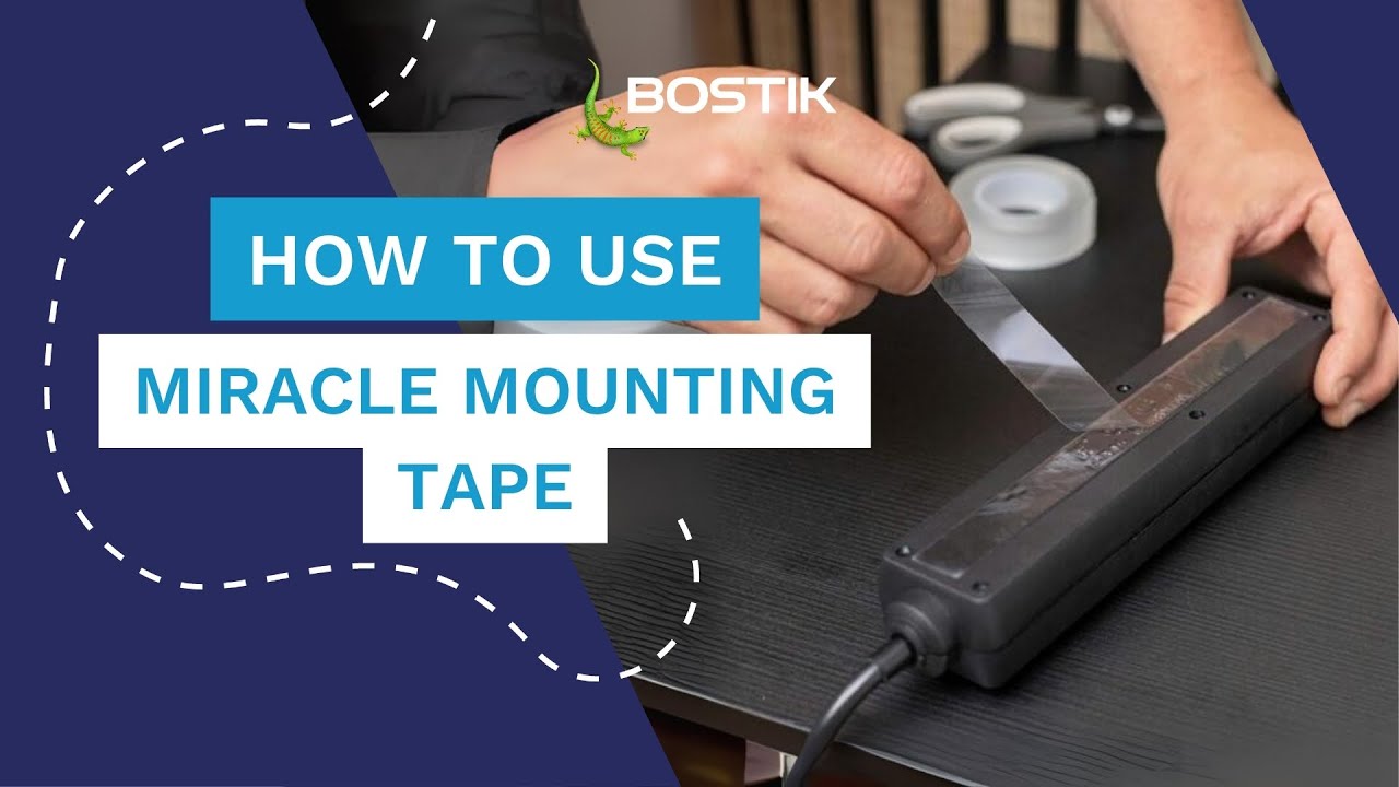 Repair: Miracle Mounting Tape &ndash; Strong, Seamless & Double-Sided | Bostik South Africa