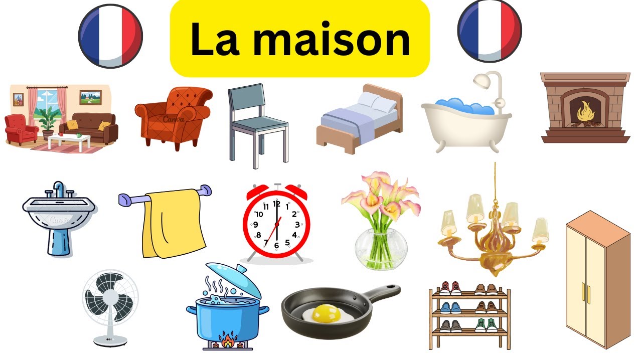 Apprendre le vocabulaire de la maison en français