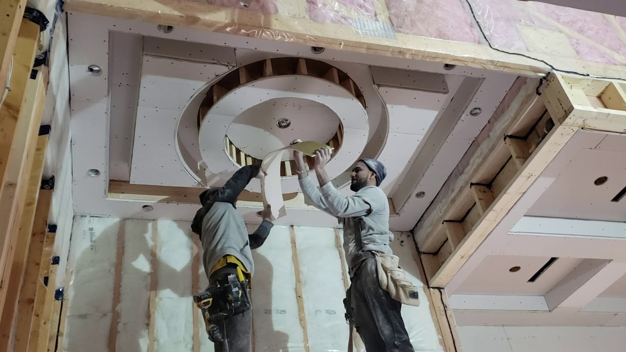 Custom drywall boarding