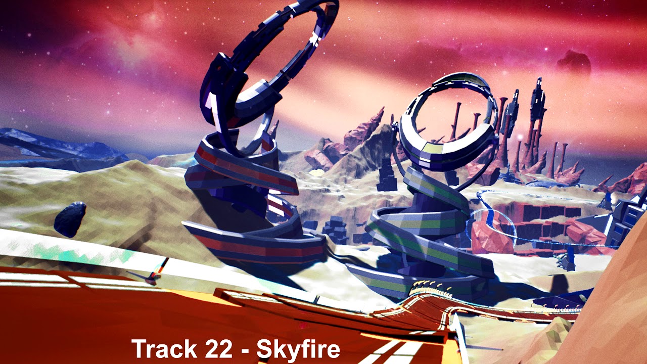 Redout OST Space exploration DLC (P-A219) Track 22 Skyfire