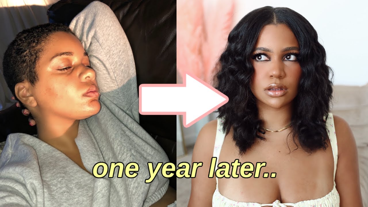 Bald to Healthy Inches in ONE YEAR! My secrets for growing hair fast
