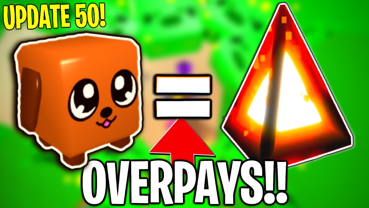 HUGE OVERPAYS IN BGS UPDATE 55!!! *THE BIGGEST OVERPAY TRADES EVER!* - BUBBLE GUM SIMULATOR
