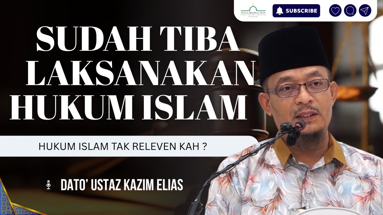 Tuan2 Tak Takut Sekarang Jenayah Semakin Berleluasa ? Sudah Tiba Laksana Hukum Islam | Ustaz Kazim