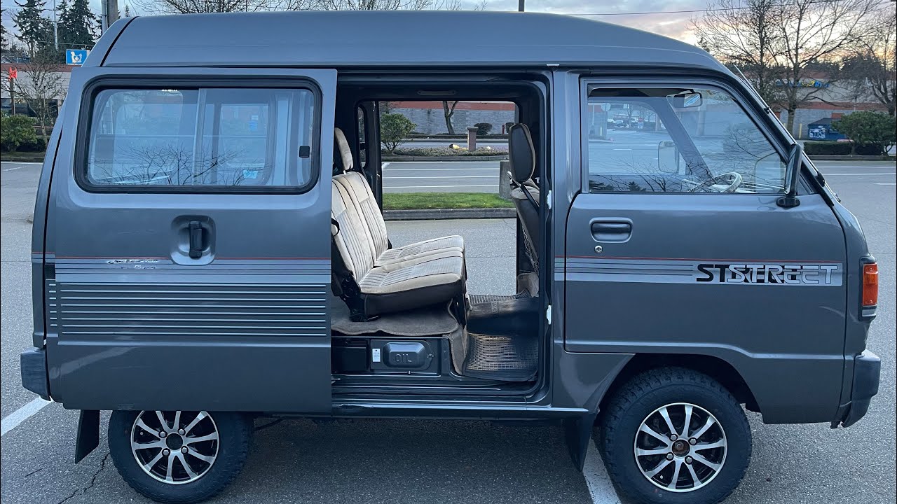 1987 Honda Acty Street minivan Honda matic AT 4WD