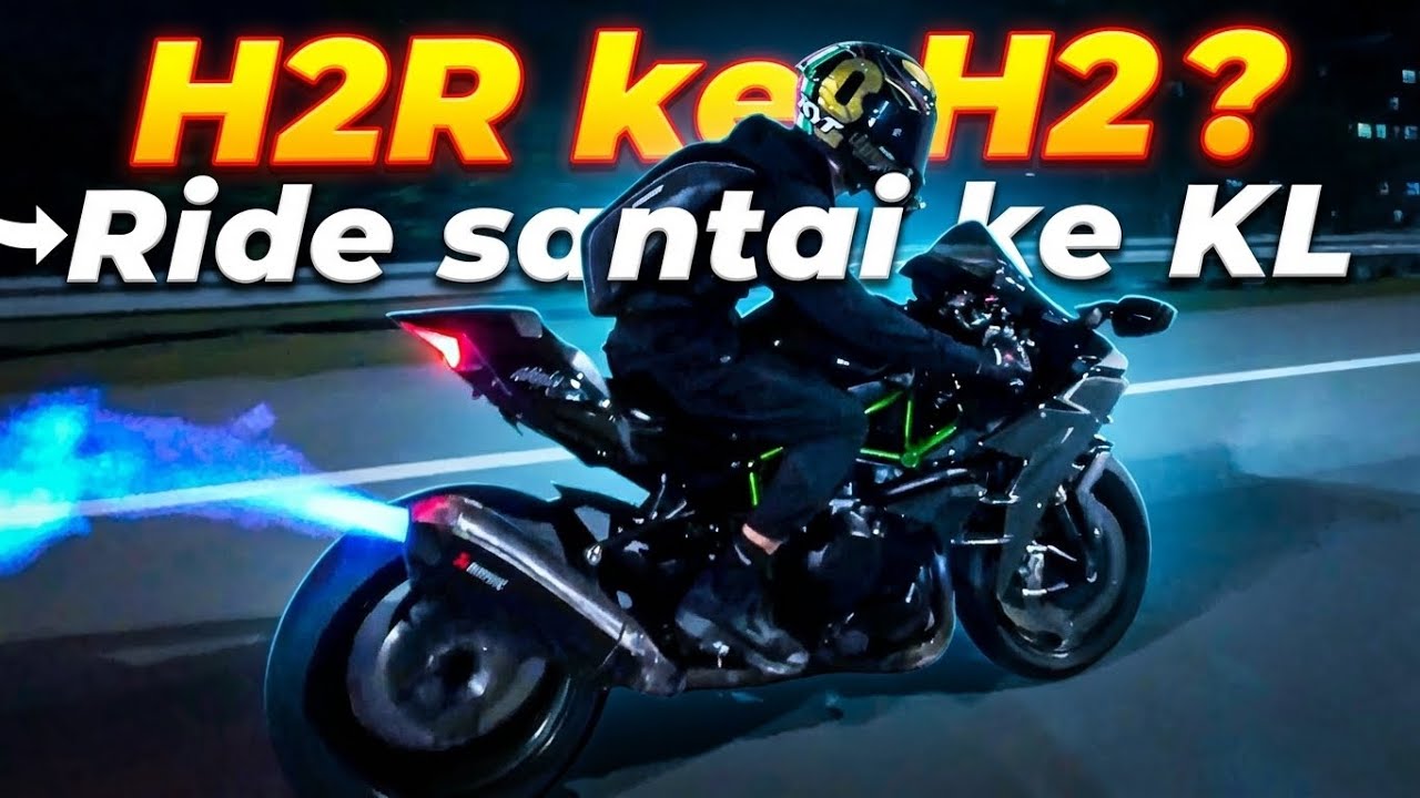 ZX25R di kejar H2R ke KLCC?!