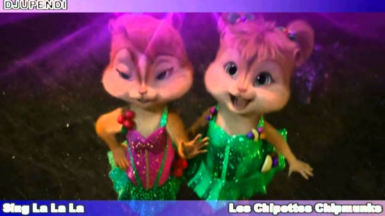 Chipettes and Chipmunks Sing La La La ( Video movie )