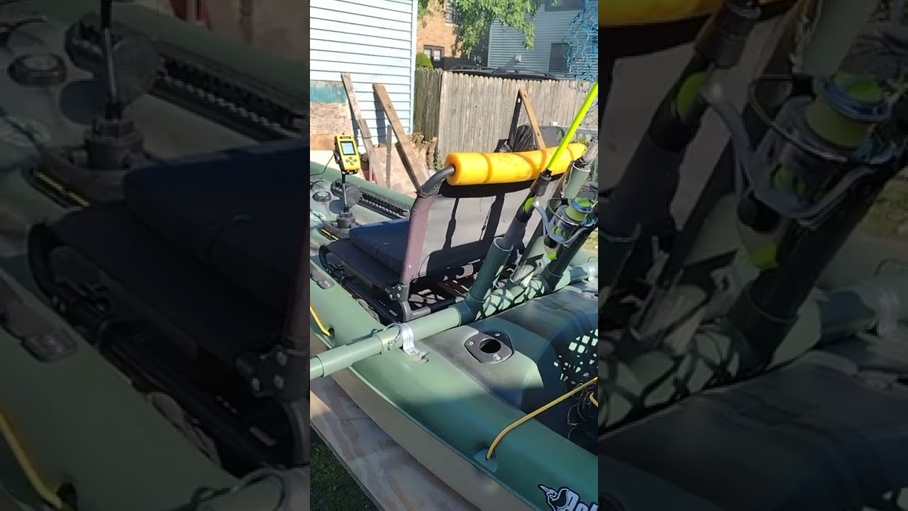 My Pelican  Sentinal 100 Angler kayak mods