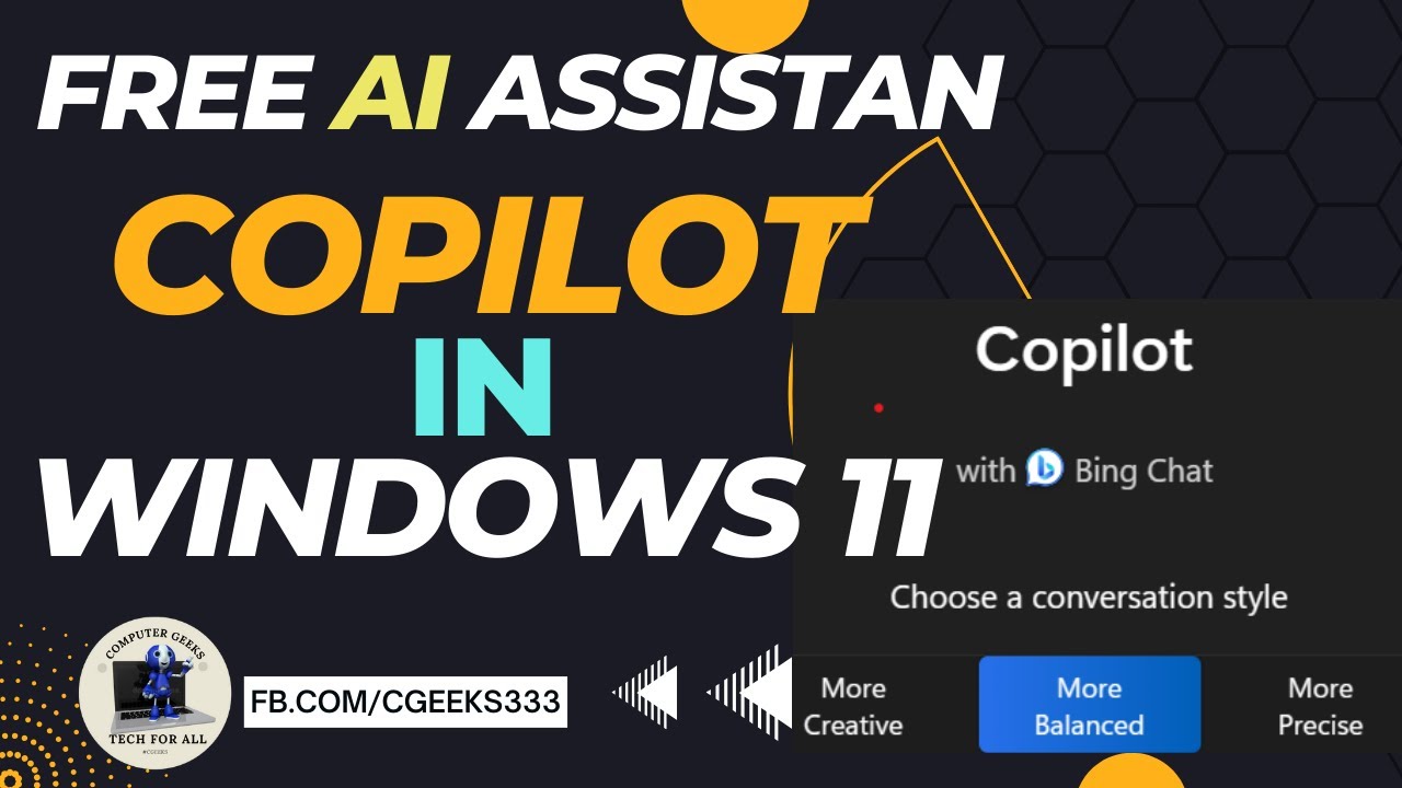[Geek 89] How to use Copilot AI Assistant  in Windows 11 #CGeeks #1million #windows11 #copilot #ai