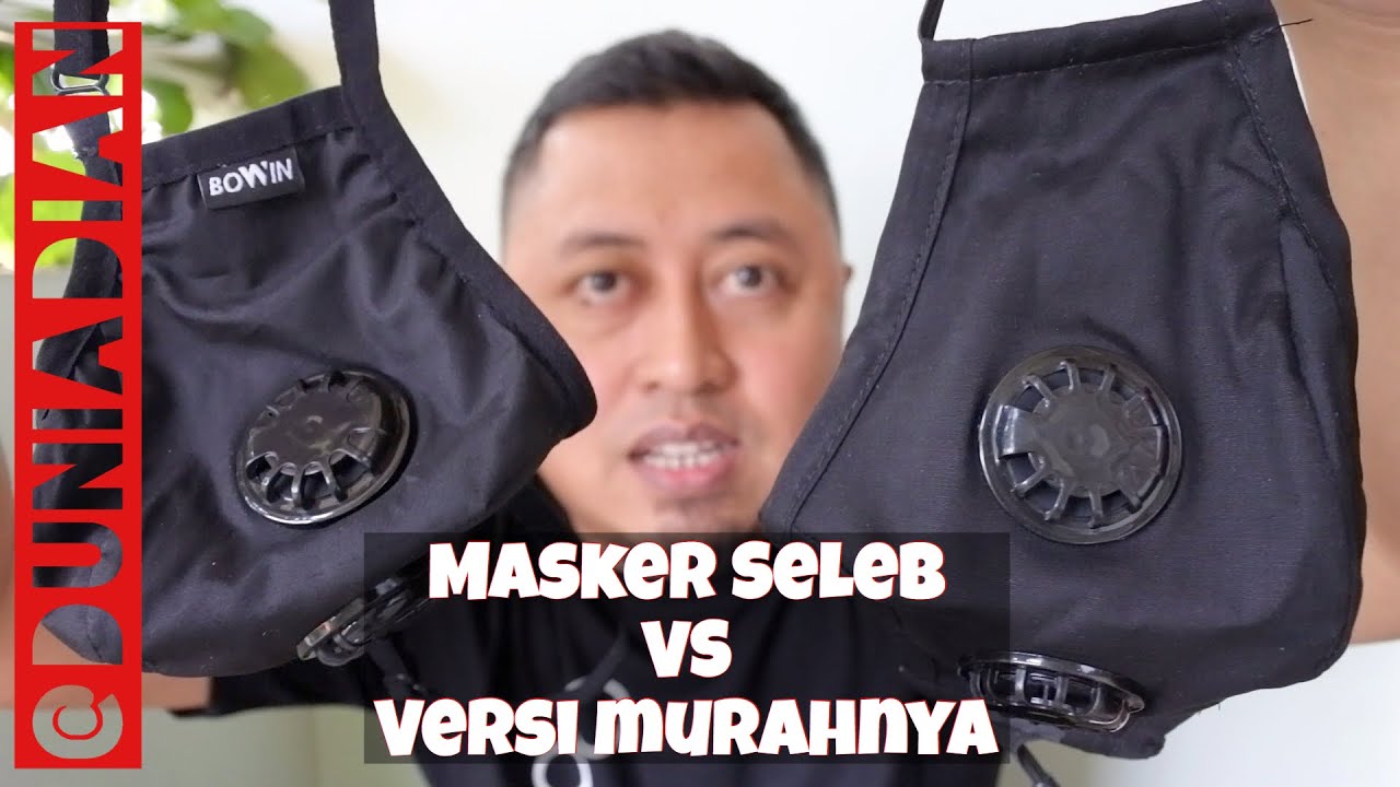 REVIEW Masker Kain Terbaik BOWIN N99 VS Masker SHERLOCK