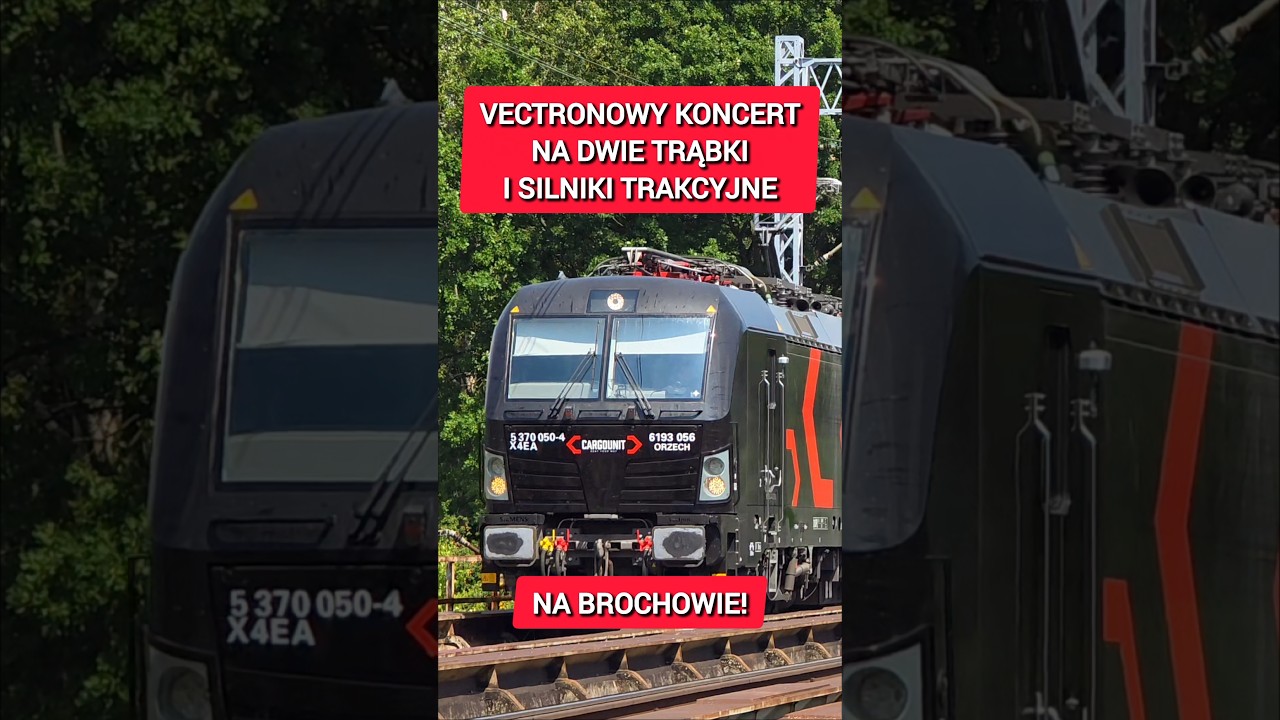 SIEMENS VECTRON 6193 056 ORZECH CARGOUNIT / ORLEN KOLEJ KONCERTUJE NA BROCHOWIE!