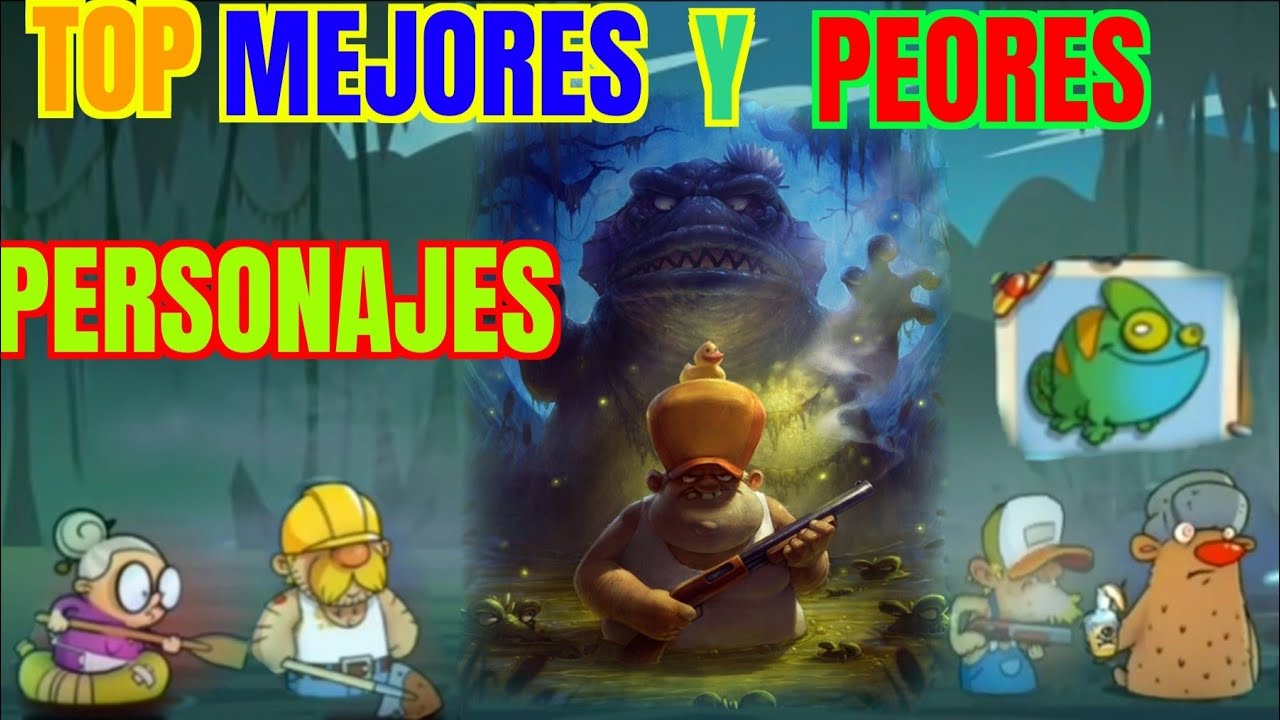 TOP 5 Personajes de defensa de Swamp Attack de PEOR A MEJOR