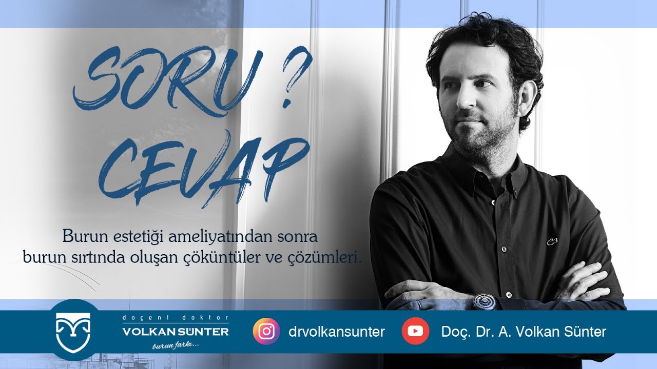 Burun estetiği ameliyatından sonra burun sırtında oluşan çöküntüler ve çözümleri ￼