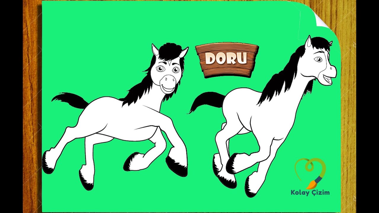 TRT Çocuk - Doru ve Karatay Çizimi