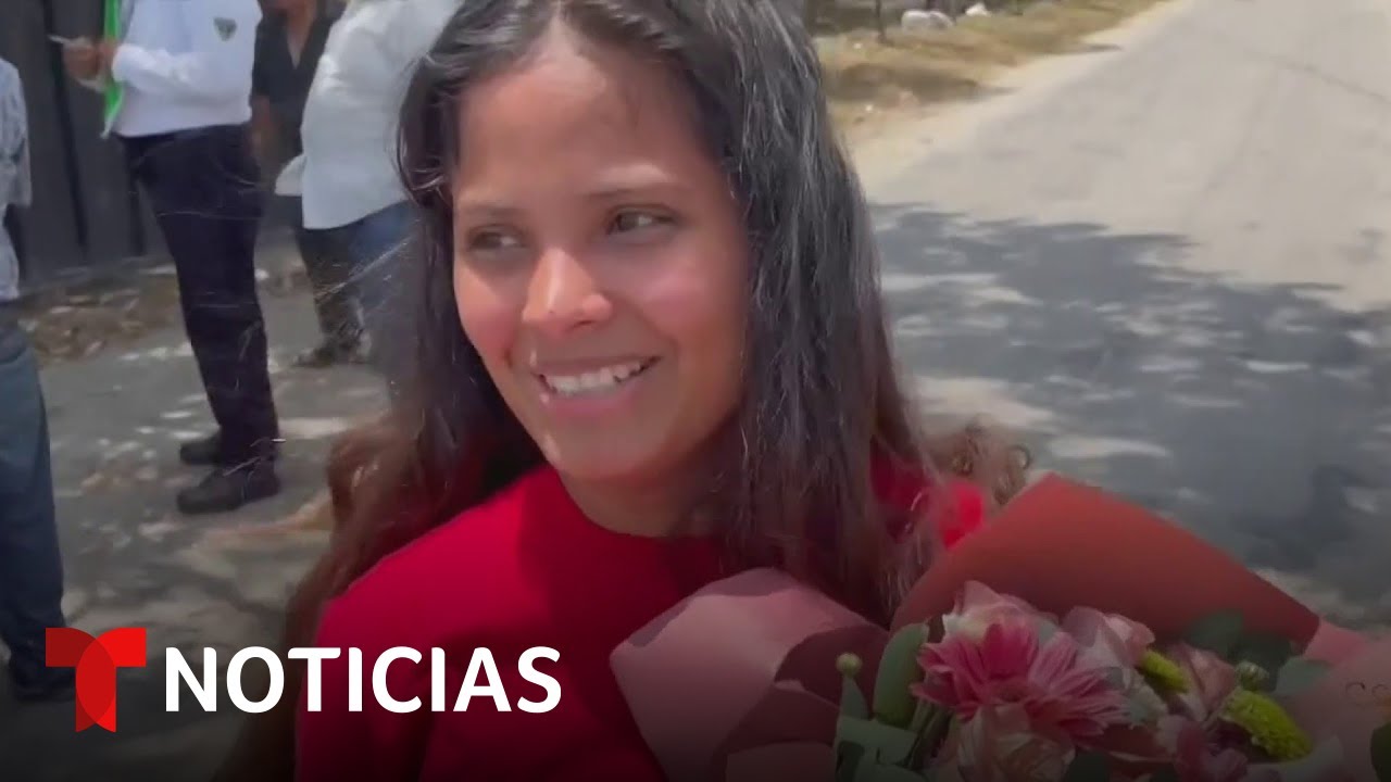 Tras ser deportada, llega a Honduras la esposa de un soldado de EE.UU. | Noticias Telemundo