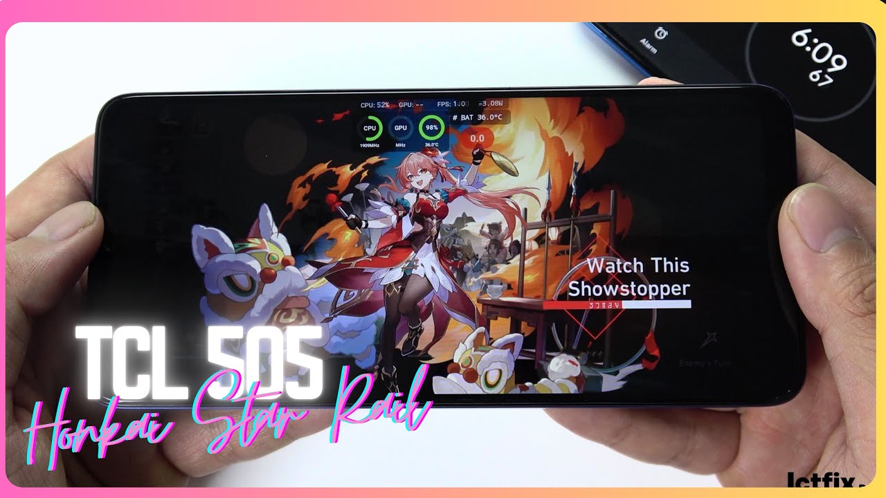 TCL 505 Honkai: Star Rail Gaming test CODM  | Helio G36, 90Hz Dsplay