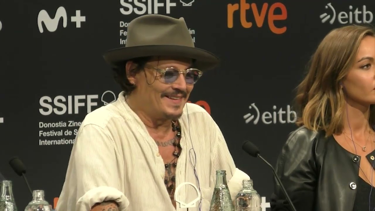 Johnny Depp en Donostia I Festival de Cine de San Sebastián 2024   Zinemaldia I Rueda de Prensa