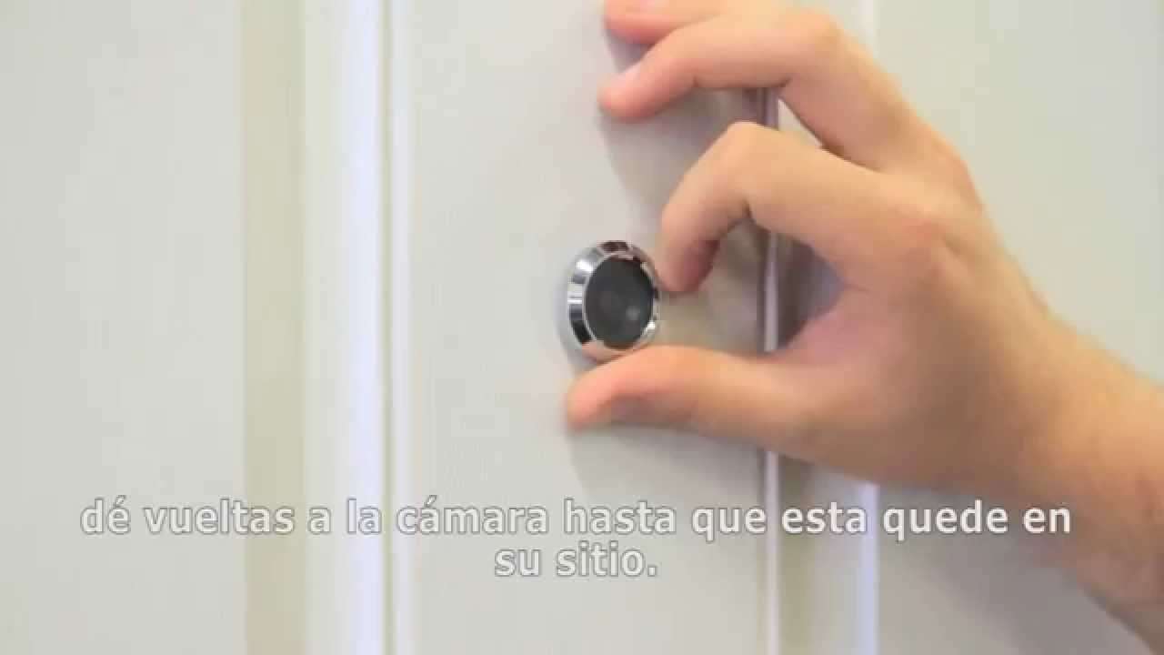Cómo instalar la mirilla digital Yale