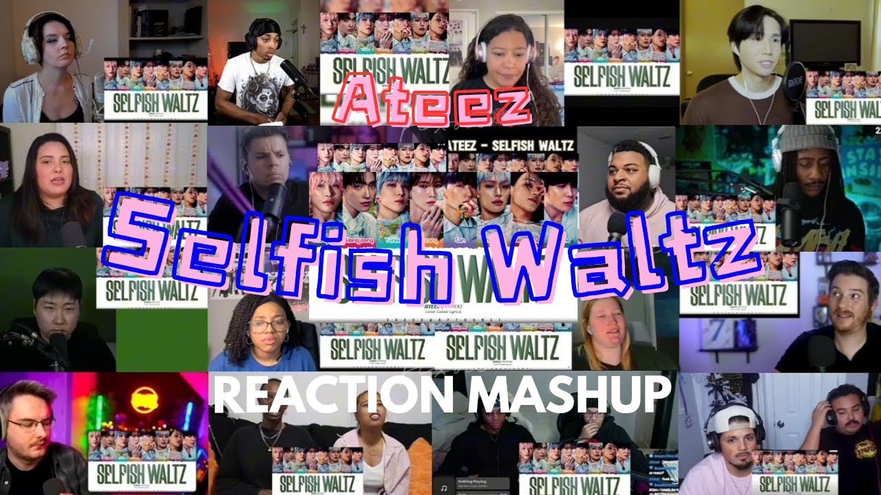 ATEEZ (에이티즈) - 'Selfish Waltz' Color coded lyrics REACTION MASHUP