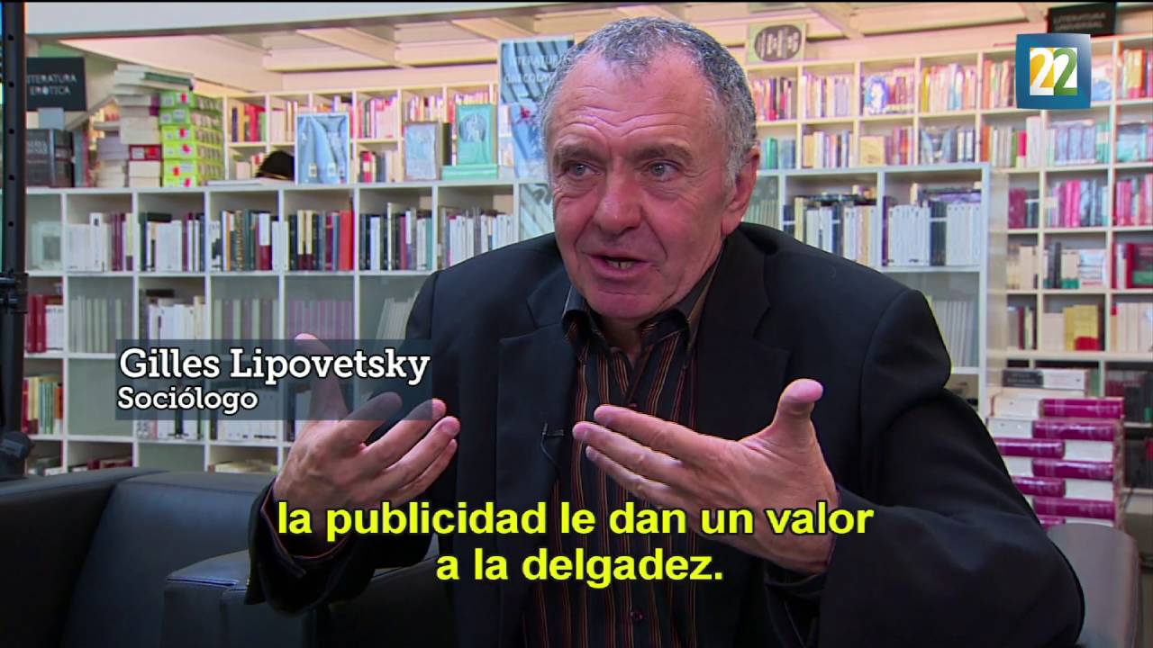 Gilles Lipovetsky reflexiona sobre la ligereza de la sociedad contempor&aacute;nea