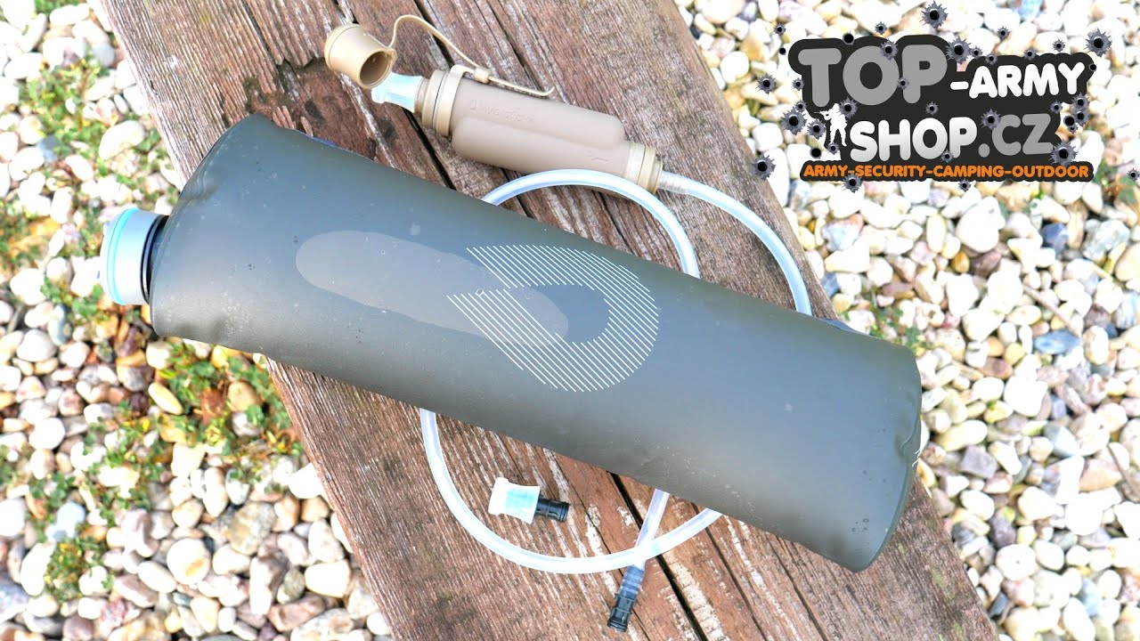 Skládací nádoba na vodu HydraPak® Trek Kit™ 3 l  Užitečné! Rigad