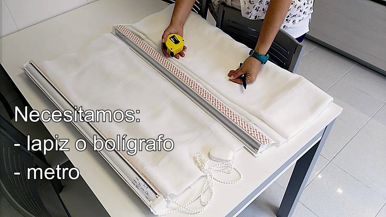 Instalar y colocar estores paquetto sin agujeros, a la ventana por cortinasymas