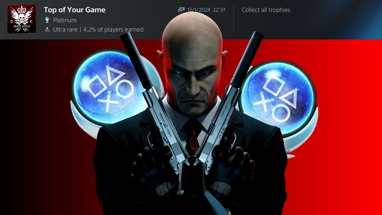 Hitman Absolution's Platinum Trophy Was Pure Stealth!