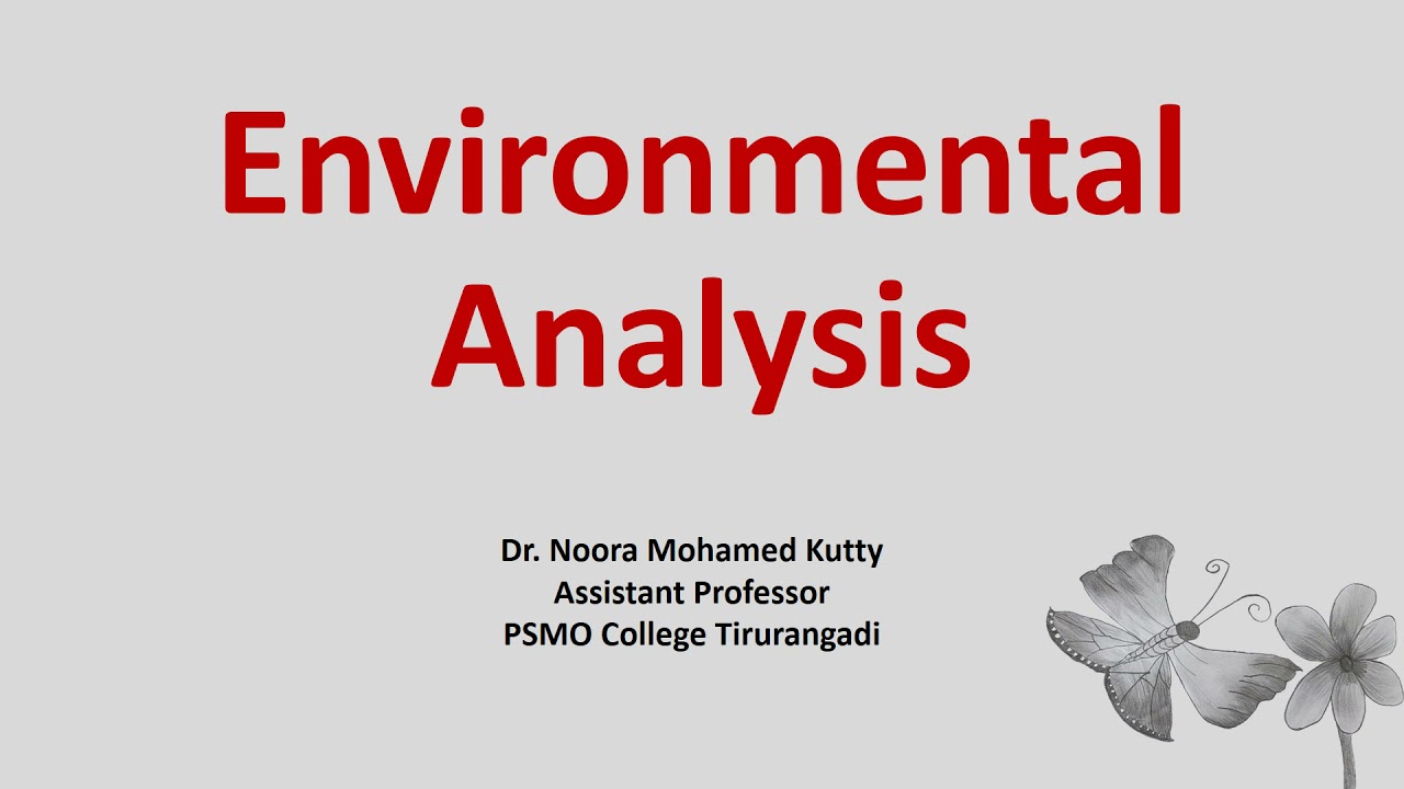 Environmental analysis || Malayalam