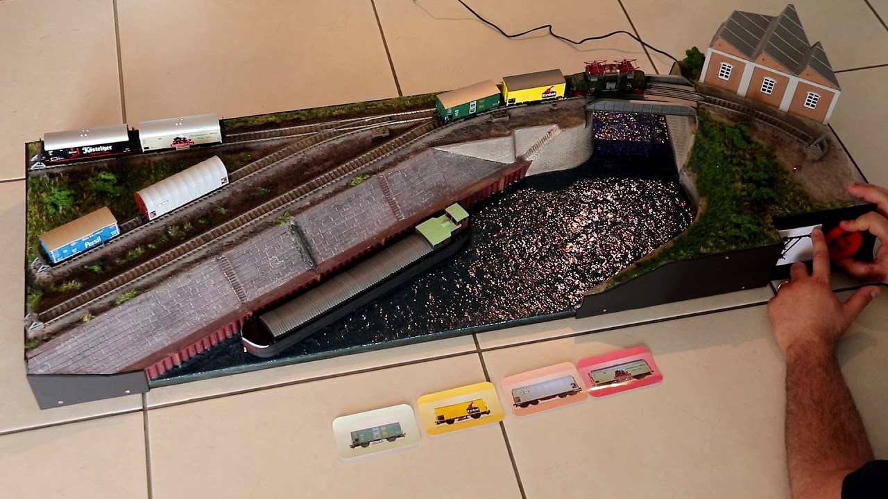 Inglenook sidings - Rangierpuzzle aus dem 3D Printer