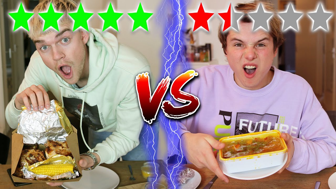 Beste VS Slechtste UberEats restaurant (Experiment)