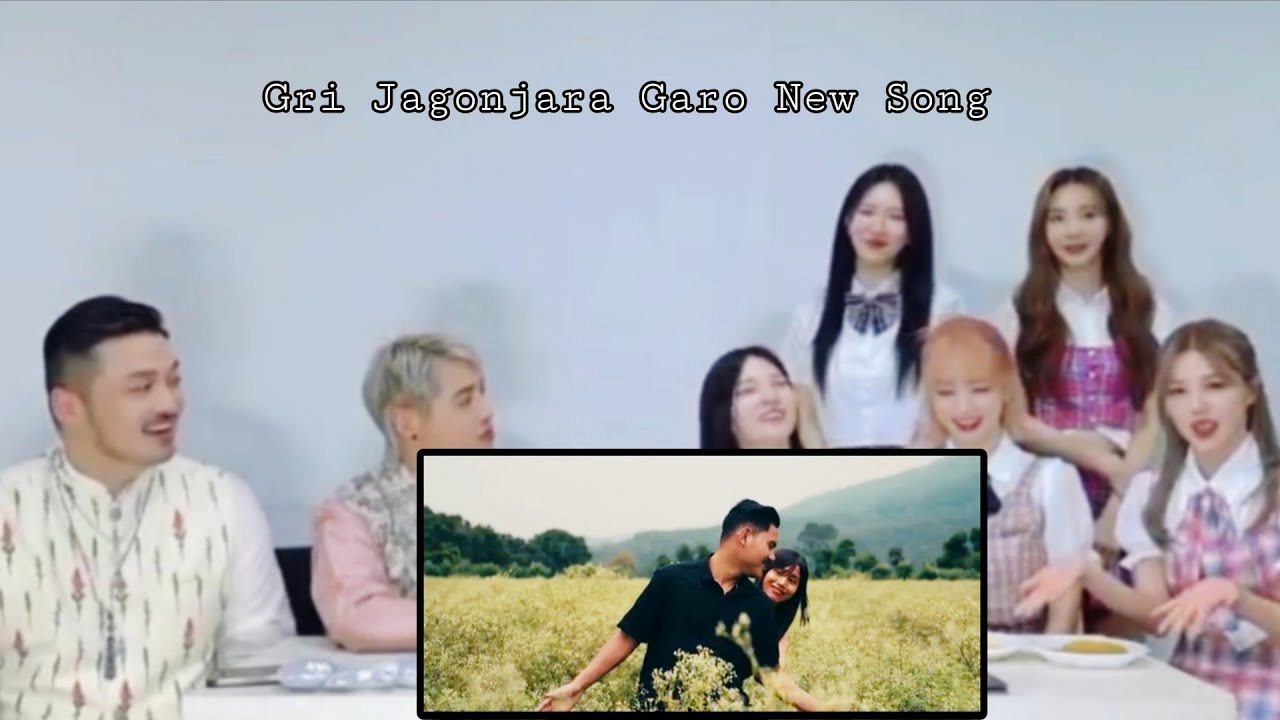 Korean Reaction Video|| Garo New Song|| Gri Jajongara Song ||