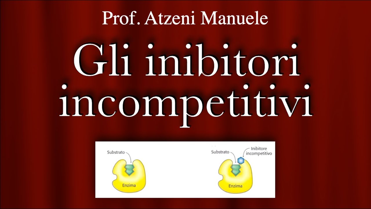 Gli inibitori incompetitivi @Lezioni del Prof. Atzeni