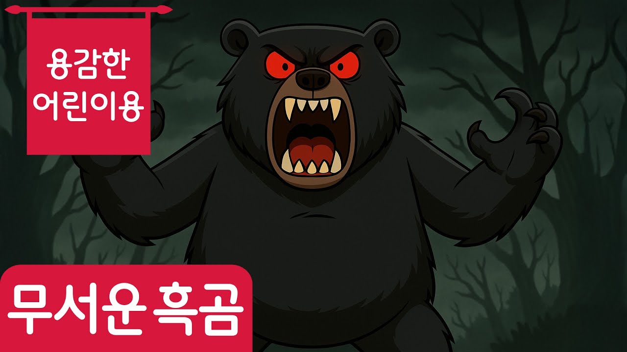 무서운 흑곰 | 어린이 동요 | 공포 동요 시리즈 | 망둥이키즈
