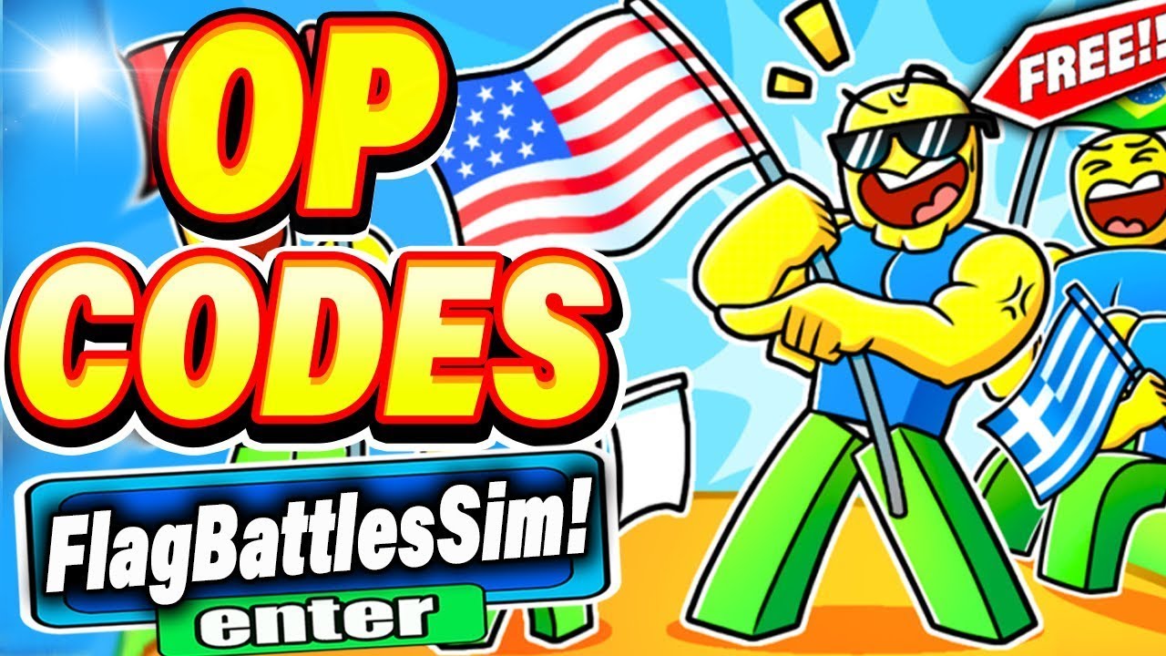 ВСЕ НОВЫЕ *СЕКРЕТНЫЕ КОДЫ* ​​В ROBLOX FLAG BATTLES SIMULATOR (новые коды roblox Flag Battles Simu...