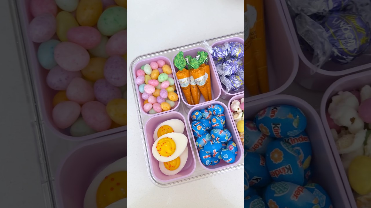 Easter candy restock 🍬 #easter #food #chocolate #aesthetic #asmr #asmrsounds #satisfying #relaxing