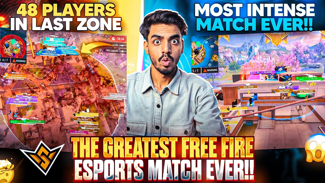 The GREATEST Free Fire ESPORTS MATCH Ever🗿⚡️ | Free Fire ESPORTS Most INTENSE Match | FFWS 2025