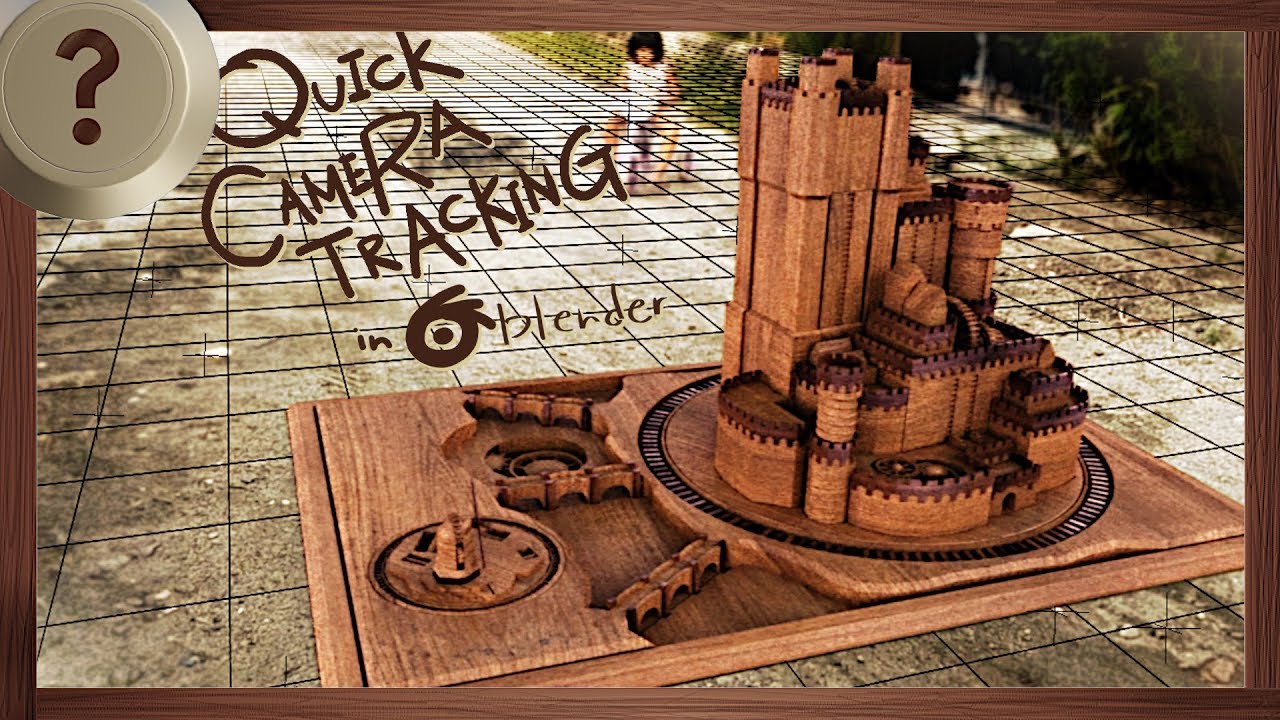 Quick Camera Tracking in Blender